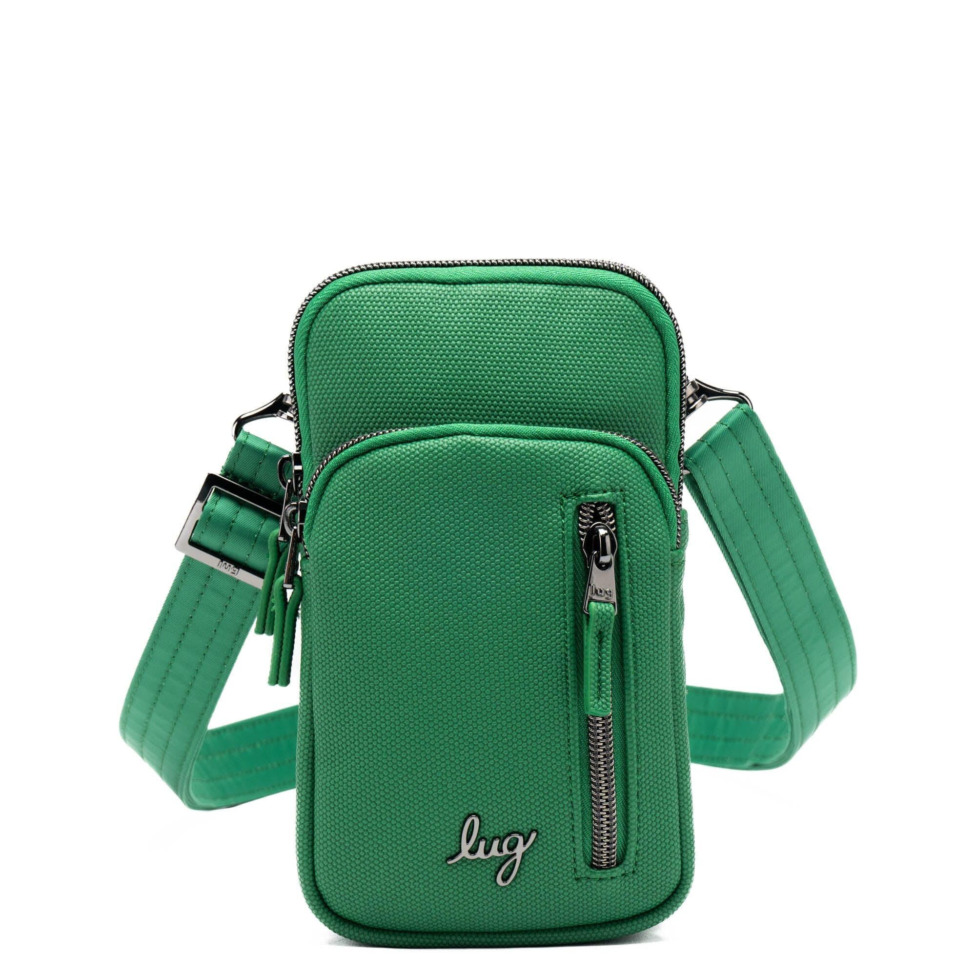 7961 Pitter Patter Matte Luxe Vl Crossbody Bag, Emerald Green